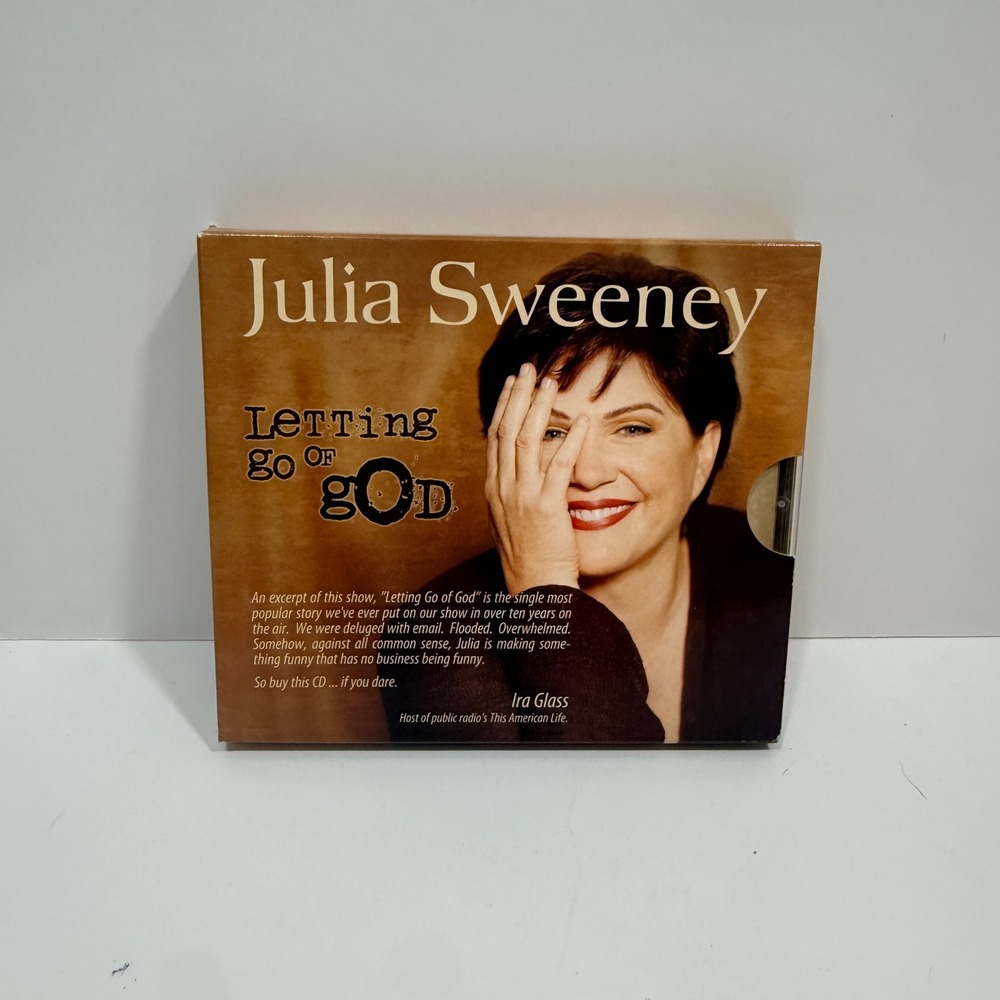 Julia Sweeney Letting Go of God CD Unisex OS Brown Good 2-Disc Spoken Word